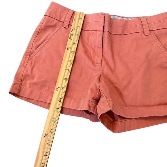 J. Crew Cotton Women Chino Summer Short Side Pockets Vacation Old Money Style 00 - Picture 3 of 7